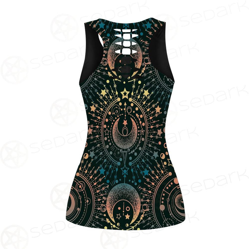 Spirituality And Occultism Hollow Out Tank Top