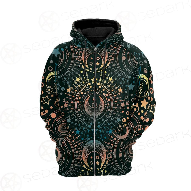 Spirituality And Occultism Hoodie Raglan Zip