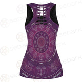 Thin Line Vector Design SDN-1038 Women Tank Top