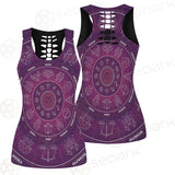 Thin Line Vector Design SDN-1038 Women Tank Top