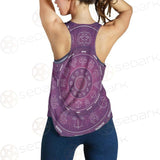 Thin Line Vector Design SDN-1038 Women Tank Top