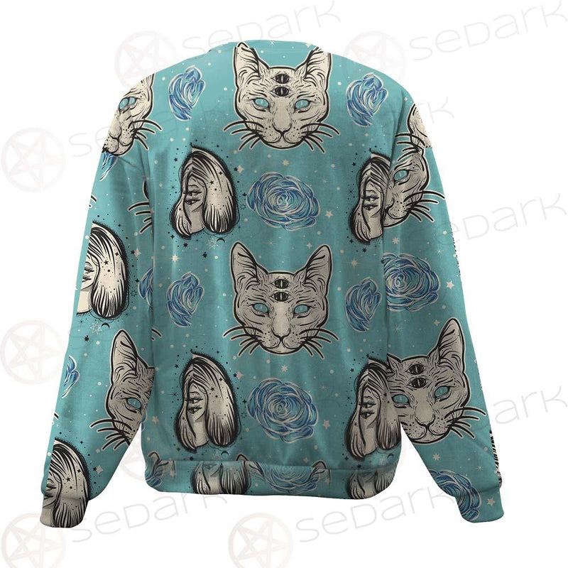 Seamless Pattern In Tatto Art SDN-1039 Unisex Sweatshirt