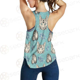 Seamless Pattern In Tatto Art SDN-1039 Women Tank Top