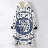 The Sun And The Moon SDN-1040 Oversized Sherpa Blanket Hoodie