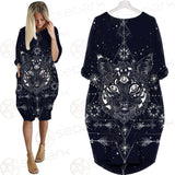 The Masonic Tattoo SDN-1043 Batwing Pocket Dress