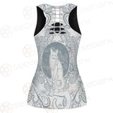 Vector Illustration For All Saints Day SDN-1044 Women Tank Top