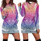 Magic Mandala SDN-1045 Hoodie Dress