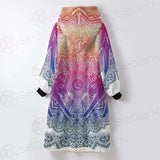 Magic Mandala SDN-1045 Oversized Sherpa Blanket Hoodie