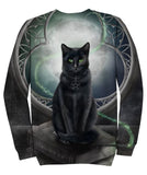 Pretty Stuff Balck Cat Familiar Sweatshirt