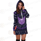 Moon On Night Sky SDN-1049 Hoodie Dress