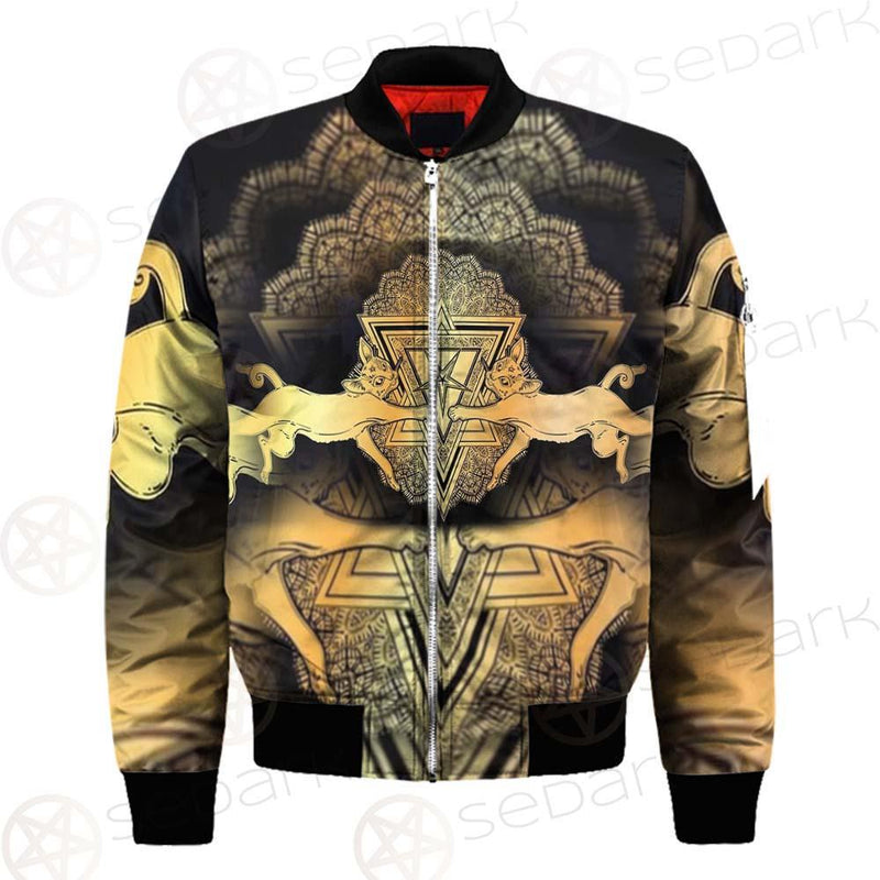 Jumping Silhouette Portrait SDN-1051 Jacket