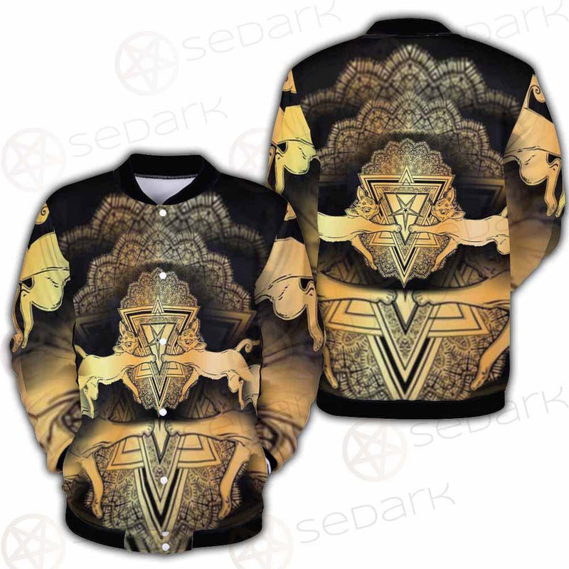 Jumping Silhouette Portrait SDN-1051 Button Jacket