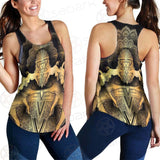 Jumping Silhouette Portrait SDN-1051 Women Tank Top