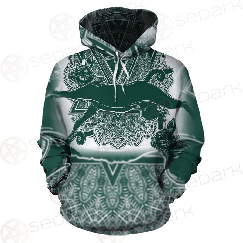 Cat Jumping Seamless Pattern SDN-1052 Hoodie & Zip-up Hoodie
