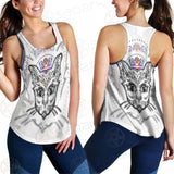 Cat Head Portrait With A Crown SDN-1053 Women Tank Top