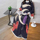 I Am A Moonchild Text SDN-1055 Sleeved Blanket