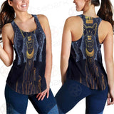 Black Cat Silhouette Portrait SDN-1056 Women Tank Top