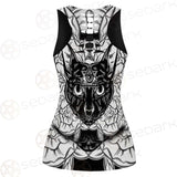 Ustration Of Cat With Flowers SDN-1057 Women Tank Top