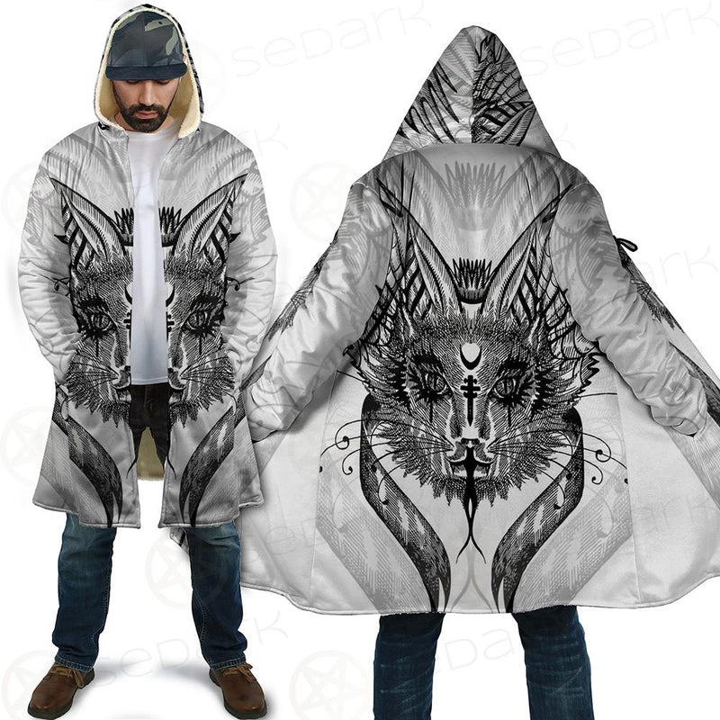 Gothic Cat SDN-1058 Cloak with bag