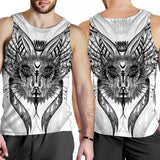 Gothic Cat SDN-1058 Men Tank-tops