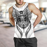 Gothic Cat SDN-1058 Men Tank-tops