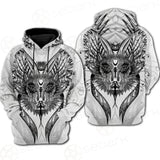 Gothic Cat SDN-1058 Hoodie Raglan