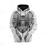 Gothic Cat SDN-1058 Hoodie Raglan