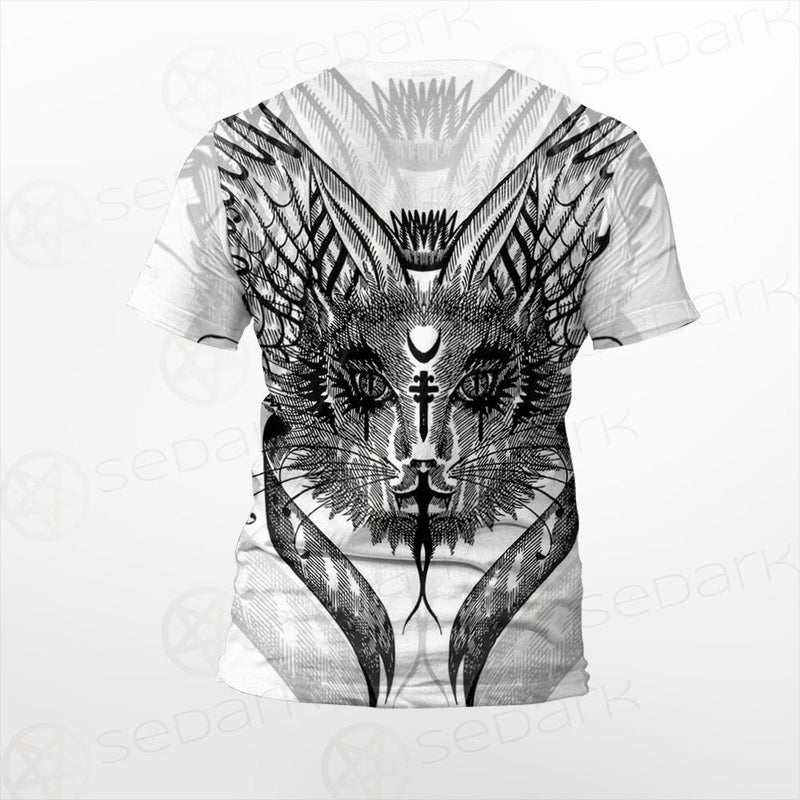 Gothic Cat SDN-1058 Unisex T-shirt