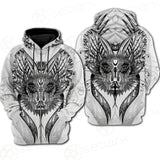 Gothic Cat SDN-1058 Hoodie Raglan Zip