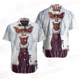 Black Cat Silhouette Portrait SDN-1059 Shirt Allover