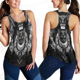 Black Cat Silhouette Portrait SDN-1060 Women Tank Top