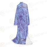 Mystical Cat Skeleton Lies SDN-1061 Sleeved Blanket