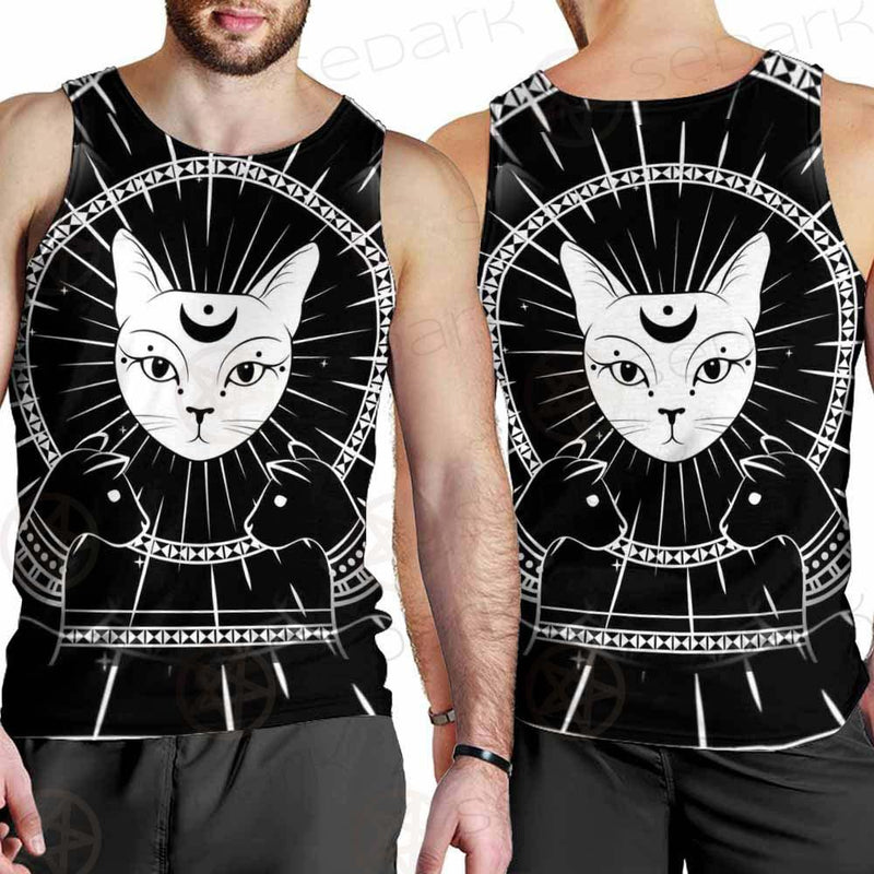 Moon On Night Sky SDN-1062 Men Tank-tops