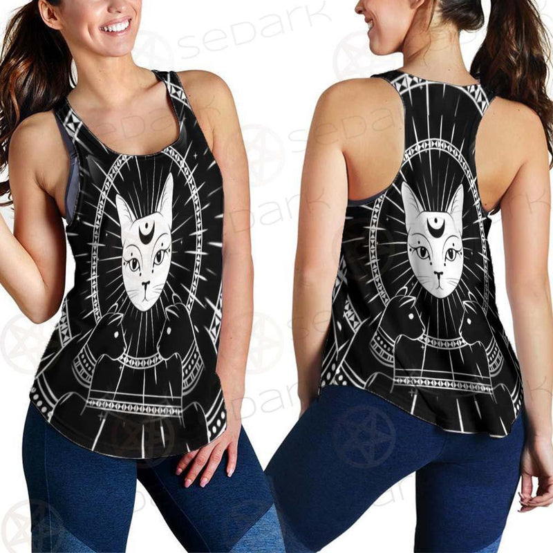 Moon On Night Sky SDN-1062 Women Tank Top
