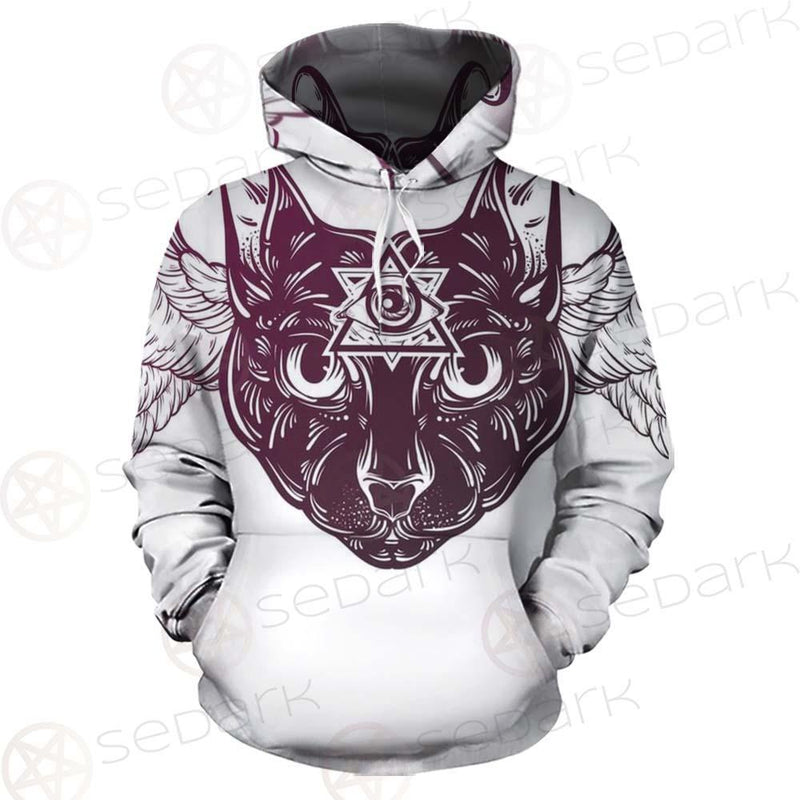 Mystical Elegant Cat SDN-1063 Hoodie & Zip-up Hoodie
