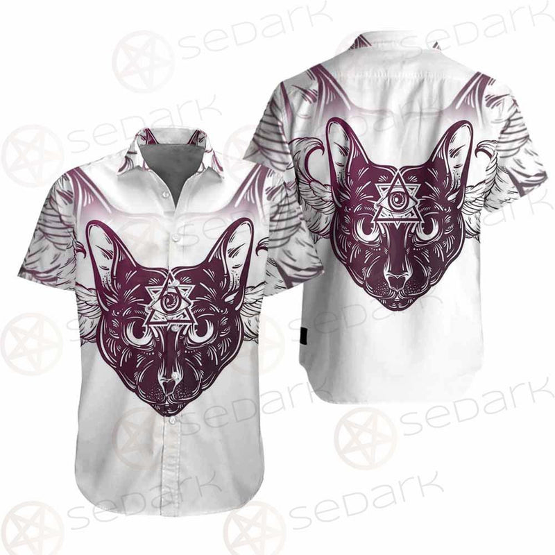 Mystical Elegant Cat SDN-1063 Shirt Allover