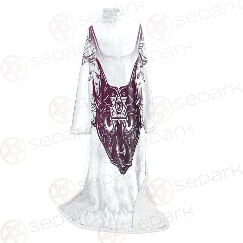 Mystical Elegant Cat SDN-1063 Sleeved Blanket