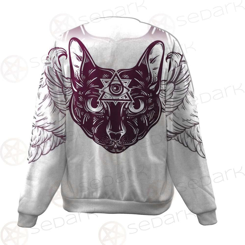Mystical Elegant Cat SDN-1063 Unisex Sweatshirt