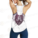 Mystical Elegant Cat SDN-1063 Women Tank Top