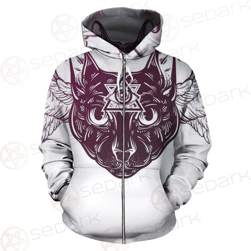 Mystical Elegant Cat SDN-1063 Hoodie & Zip-up Hoodie