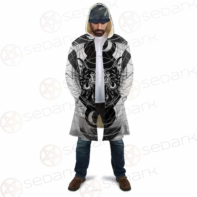 Hand Drawn Illustration Of Cat SDN-1064 Cloak