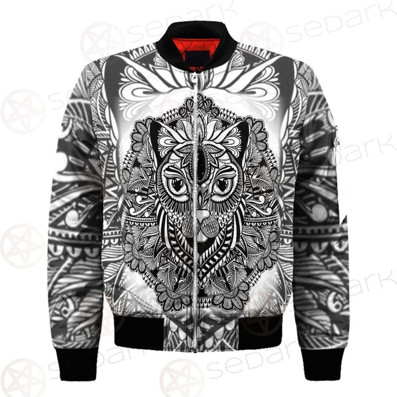 Cat Mystic And Mandala Tattoo SDN-1065 Jacket