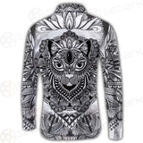 Cat Mystic And Mandala Tattoo SDN-1065 Shirt Allover