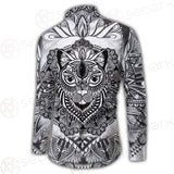 Cat Mystic And Mandala Tattoo SDN-1065 Shirt Allover