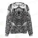Cat Mystic And Mandala Tattoo SDN-1065 Unisex Sweatshirt