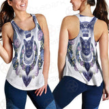 Black Cat Silhouette Portrait SDN-1066 Women Tank Top