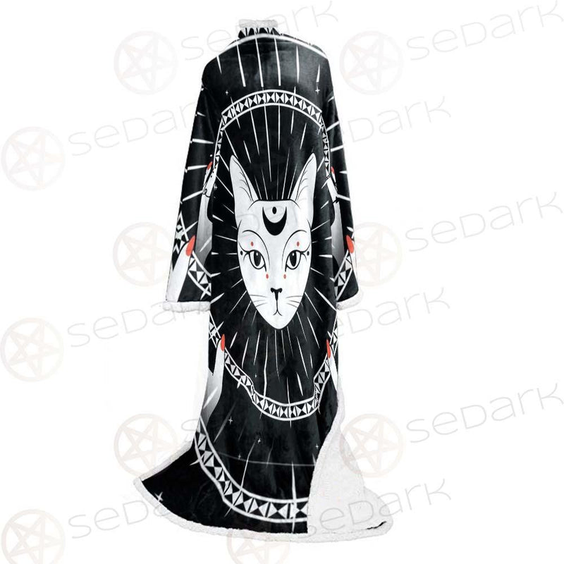 Hands With Rings SDN-1068 Sleeved Blanket