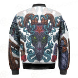 Infernal Torture Theme Tattoos Bomber Jacket