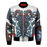 Infernal Torture Theme Tattoos Bomber Jacket