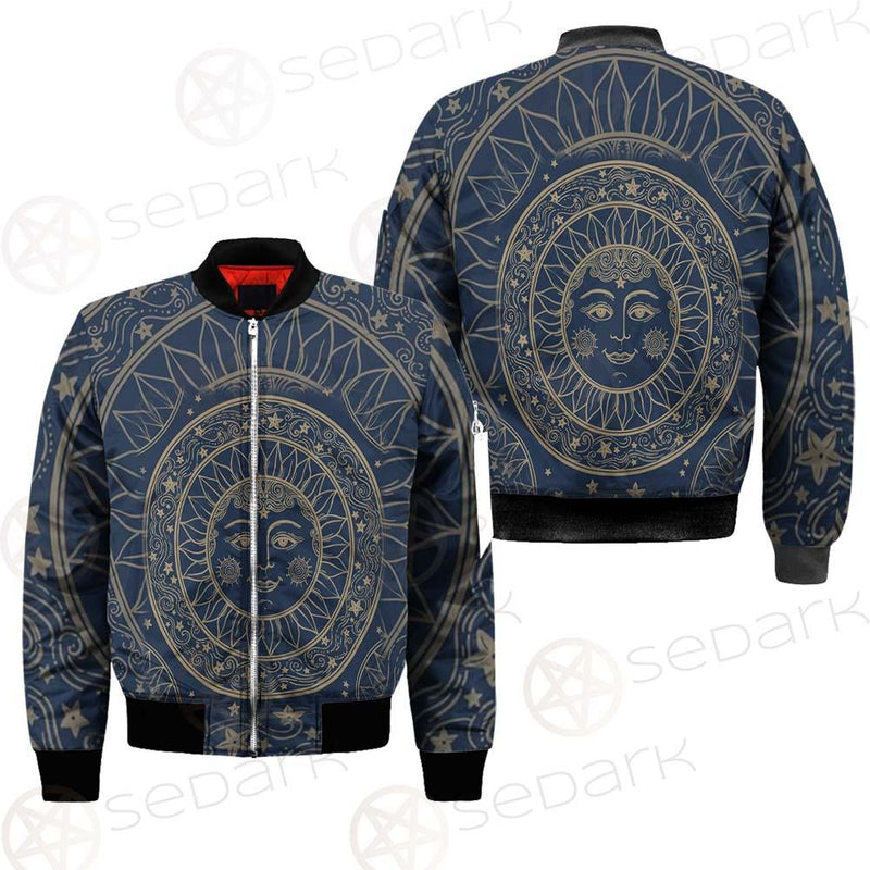 Sun Face With Stars Medallion Ornament SDN-1071 Jacket
